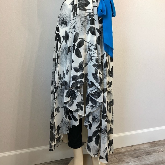 NWT high low floral dress - Picture 5 of 7